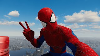 Marvel's Spider Man Remastered PC Amazing Spider Man 2 Andrew Garfield Suit Gameplay