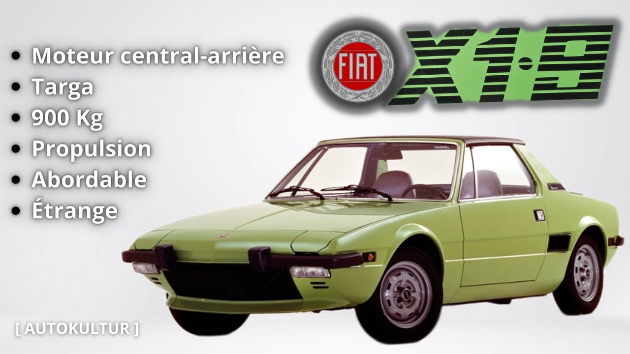 Fiat X1/9 : Après tout, POURQUOI PAS ? [AUTOKULTUR]