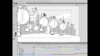 storyboard in flash/animateCC