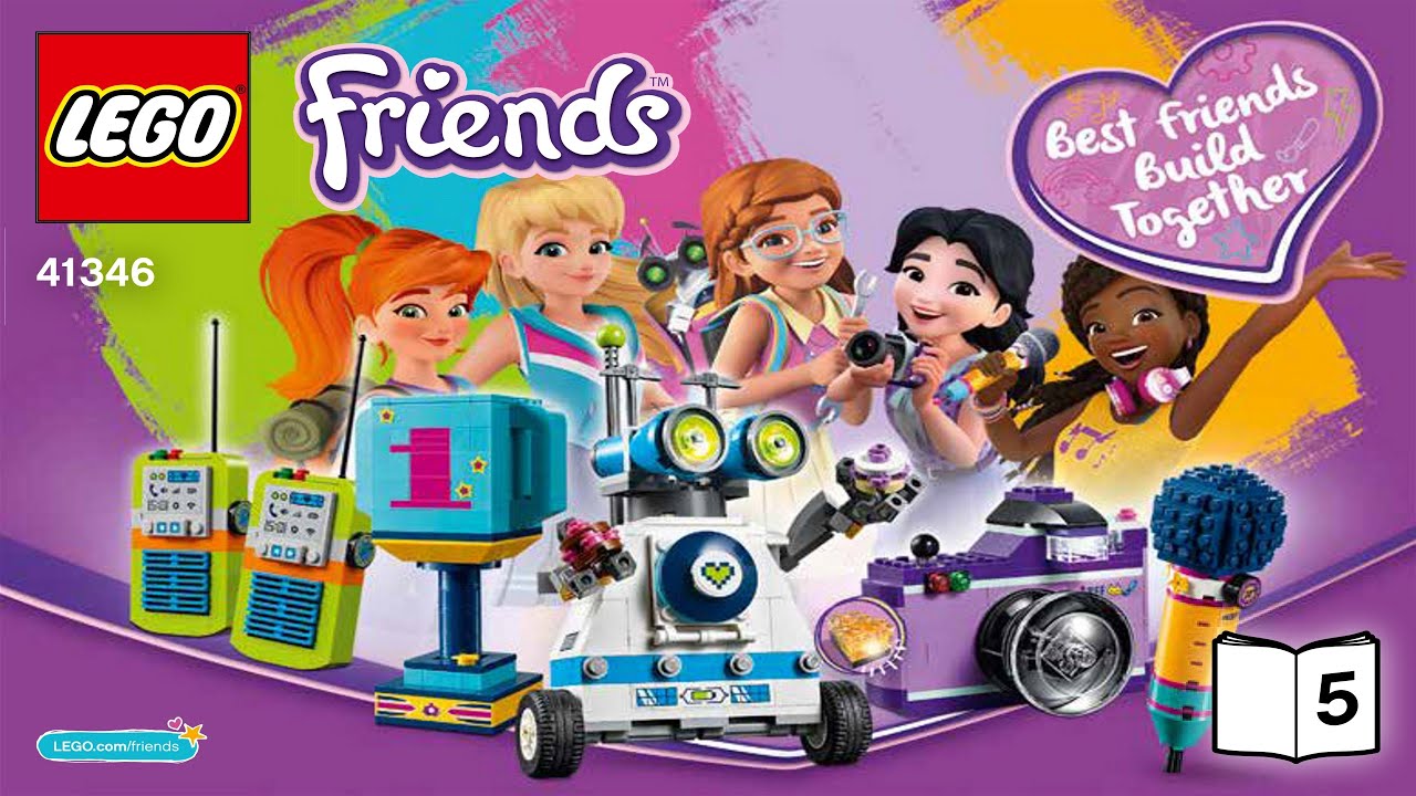 🐧 LEGO instructions 🐧 Friends 🐧 41346 🐧 Friendship Box 🐧 Book 5 🐧