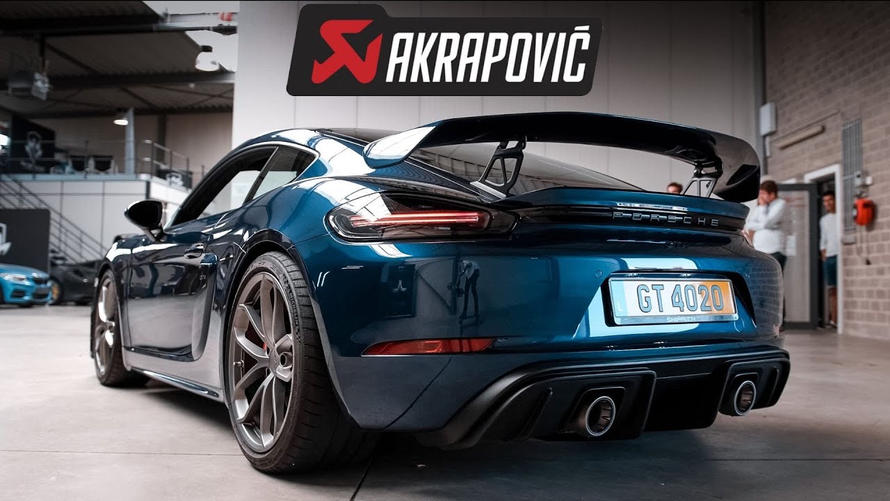 Essai 718 GT4 Akrapovic! Trop Bruyant pour Spa Francorchamps!