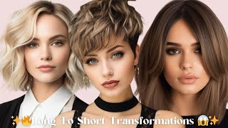 Watch Her Enter Her Short Hair Era With These Gorgeous Hair Makeovers