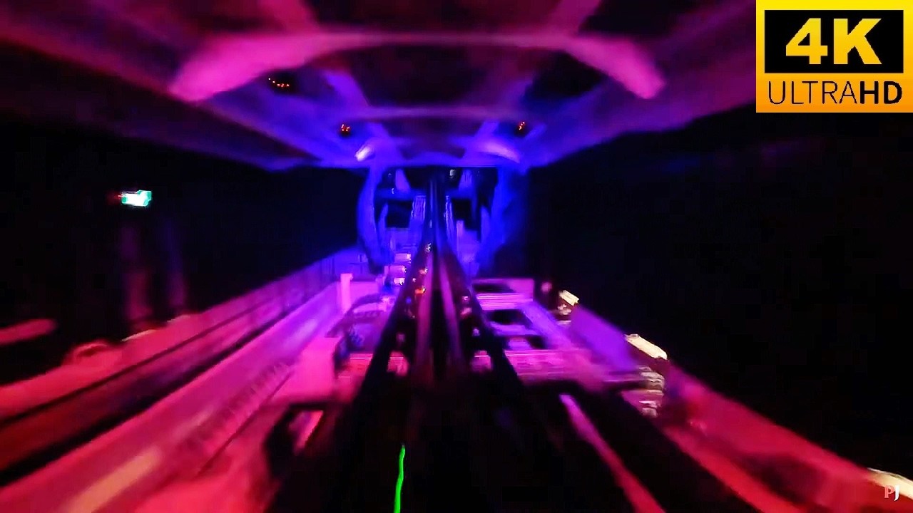 AlpenFury Night POV New Multi-Launch Roller Coaster 4K Canada's Wonderland