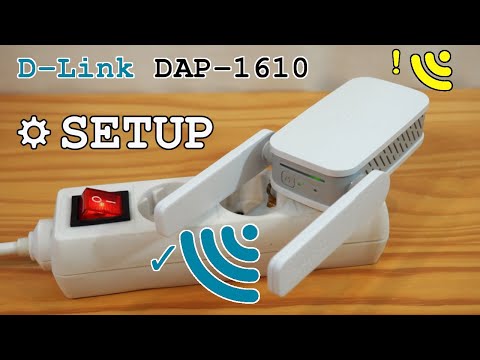 D-Link DAP-1610 Wi-Fi extender dual band • Unboxing, installation, configuration and test