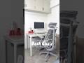 電動で体にフィットするワークチェア!??