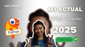 MY Actual Demo/Interview [Palfish] 2025 "PF2 HELLO MONKEY Version 3.0" | Martutorials
