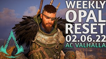 Assassins Creed Valhalla Weekly Opal Reset - How to Get Opals in Assassins Creed Valhalla - Valhalla