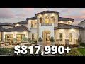 Inside a ultra luxury mediterranean model home in austin texas  817k 4 bed 3 bath3424 sqft