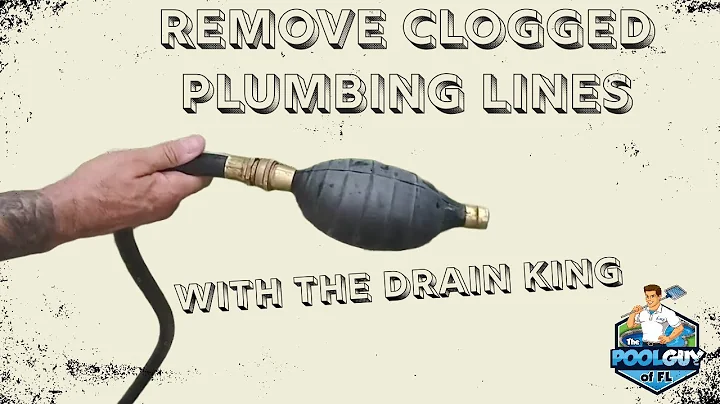 YOU CAN USE THE DRAIN KING FOR CLOGGED PIPES! 😁😃