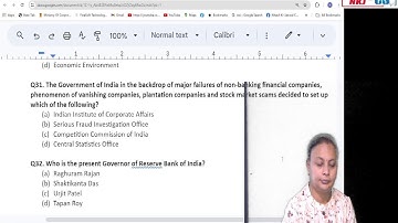 ECONOMIC & BUSINESS Environment TEST 1 MAY 2024 CSEET | BY SAPNA MA