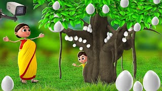 মুরগির ডিম গাছ Hen Eggs Tree Bangla Story | 3D Animated Bangla Moral Stories | JOJO TV Fairy Tales