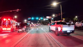 Tampa Florida Night Drive 4K 2024