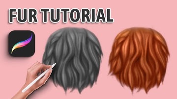 Draw Realistic Fur In Procreate | Procreate Tutorial