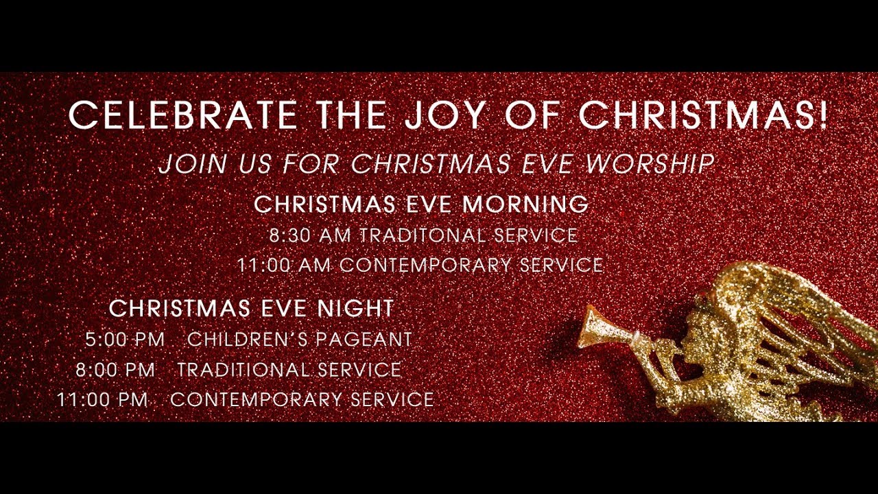 Pastor Burt Robinson-"Can This Baby Change Everything"-Christmas Eve 11pm sermon