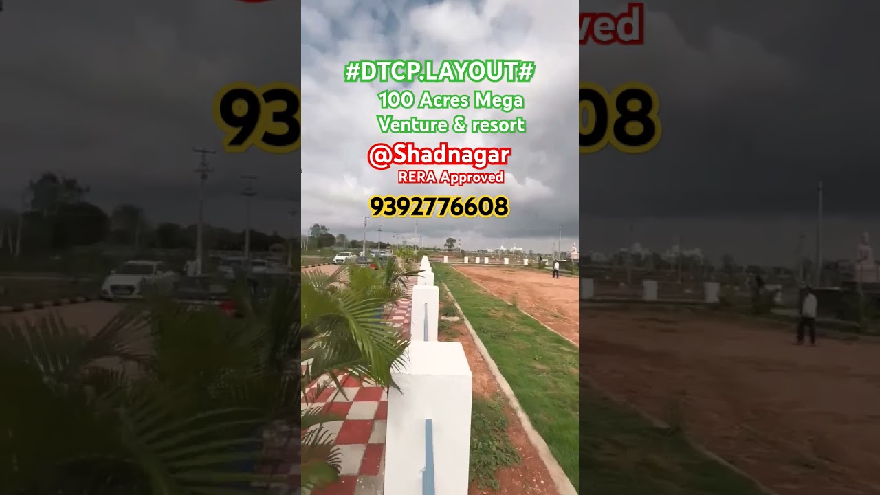 RERA Approval venture DTCP layout Shadnagar 