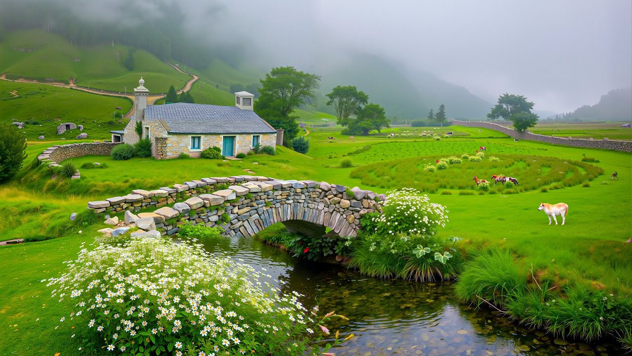 Мелодии тишины для полного расслабления, словно лёгкий ветерок в вечернем саду.