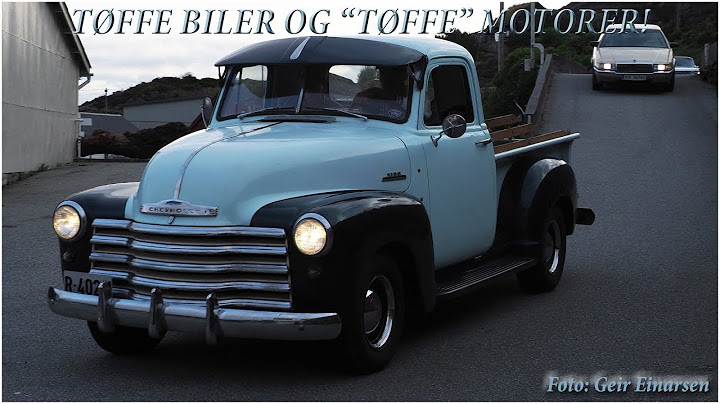 Tøffe biler og "tøffe-motorer"!