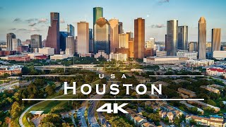 Houston, Texas - USA 🇺🇸 - by drone [4K]