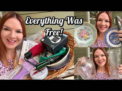 Everything Was Free | Car Boot Sale Haul | Car Boot Sales | Kate McCabe