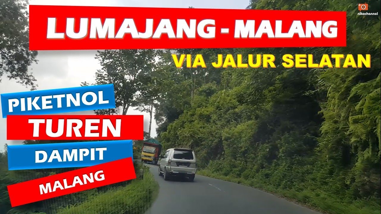 Alternatif ke Malang via Jalur Selatan [Dampit, Turen, Piketnol] Tanpa Tol - Begini kondisi jalannya