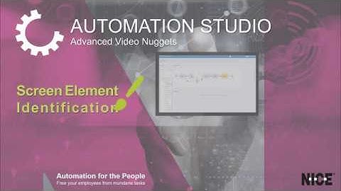 Automation Studio: Screen Element Identification (Selectors)