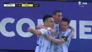 Argentina vs Brazil - Copa America Final 2021 - Extended Highlights and Celebrations - English