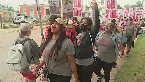 Concerns over school conditions, words in contract at center of CCS teacher strike
