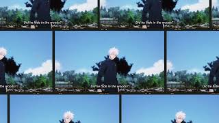 Gojo Fight Seen Death Scene Moments In Anime Edit Status