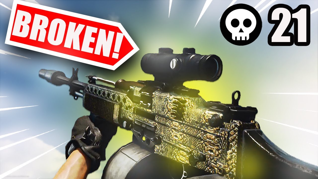 the SECRET STONER LOADOUT in WARZONE.. BROKEN!! (BEST STONER CLASS SETUP) Cold War Warzone