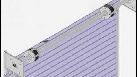 How to change the spring shaft of a roller shutter