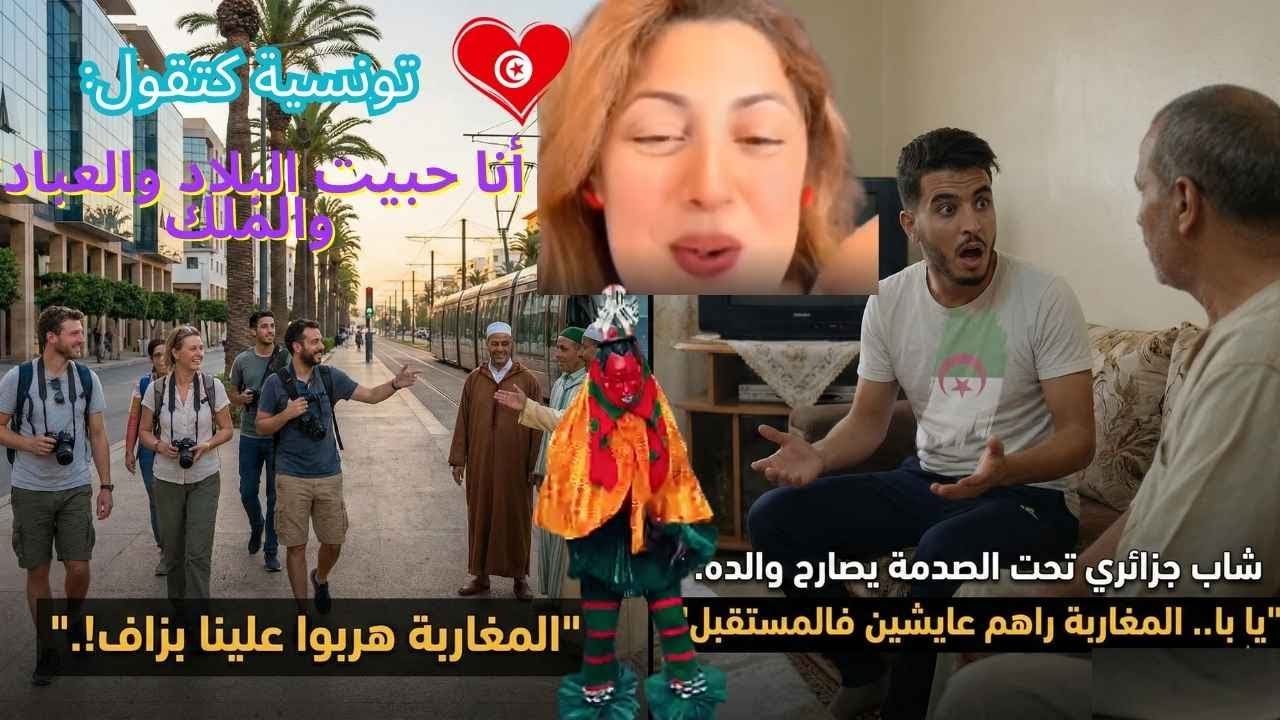 أجانب مبنهرين بتطور المغرب,قالوا المغاربة هربوا علينا ! و جزائري قال لأبيه المغاربة يعيشوا فالمستقبل