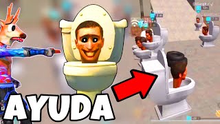 SKIBIDI TOILET INVADE FREE FIRE 🚽😰😱