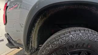 2024 Chevrolet Colorado Trail Boss  Factory Rim and GoodYear Wrangler Territory AT Tires Thoughts