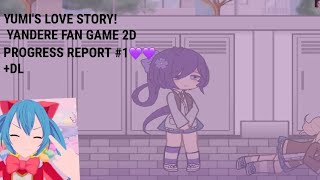 NEW YANDERE SIMULATOR FAN GAME 2D?! YUMI'S LOVE STORY!! +DL💗