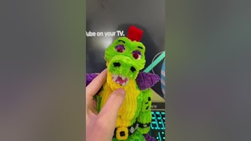 Making Monty with Pipe Cleaners 🍟 #fnaf #securitybreach