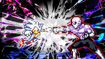 Sonic MUI OP (New) VS Jiren OP (all form) in Jump Force Mugen