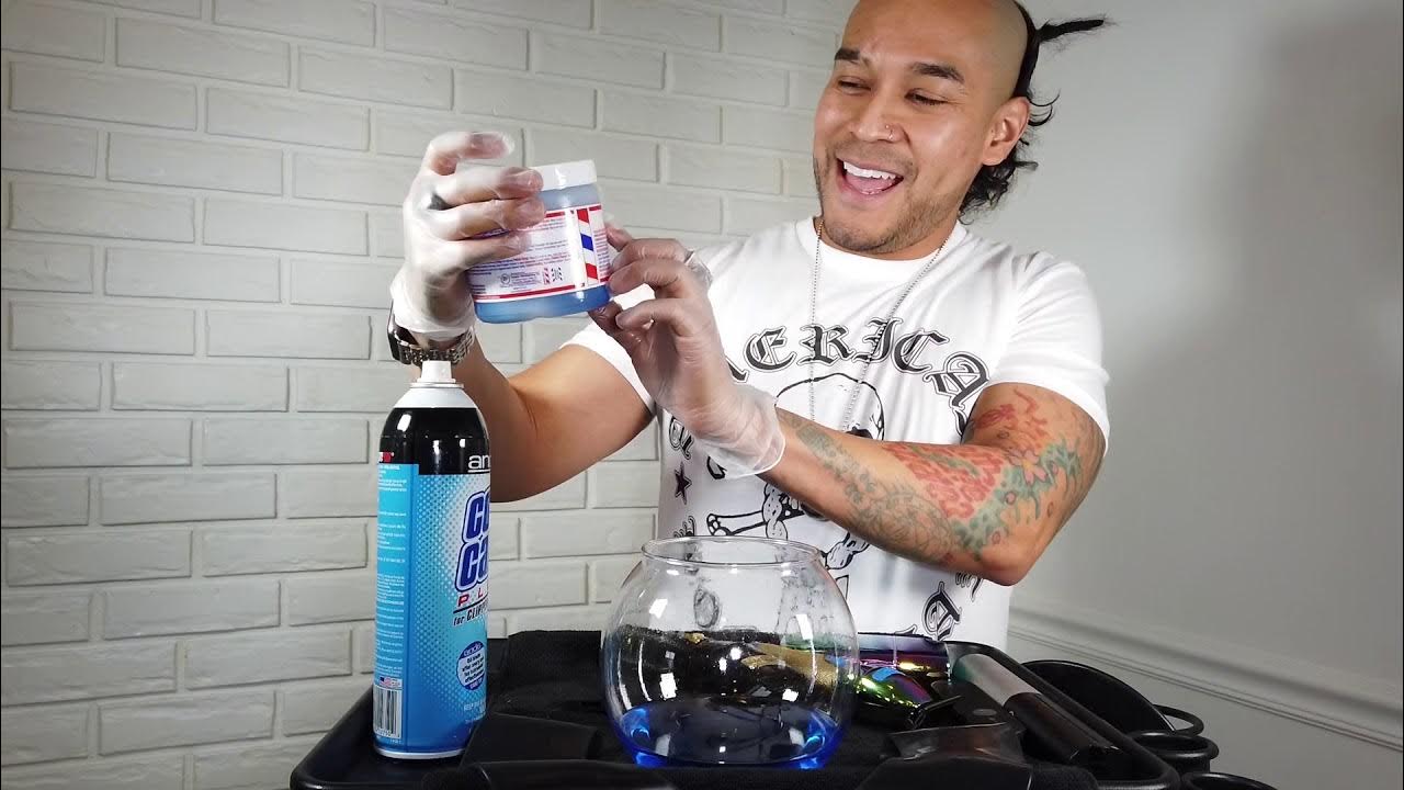 Clipper blade cleaning ways I use to disinfect and sanitize. YouTube