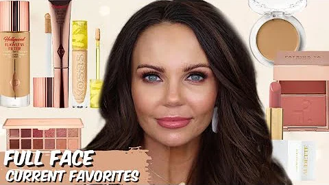 GRWM USING MY CURRENT FAVORITES | SUMMER MAKEUP TU...