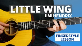 Little Wing (Jimi Hendrix) - Fingerstyle Guitar Lesson screenshot 3