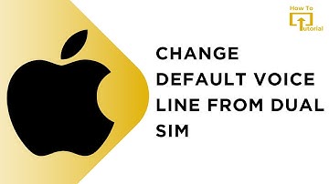 Dual SIM iPhone: How To Choose / Change Default Voice Line