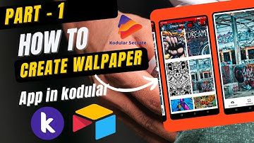 How to Create a Walpaper App In Kodular | Walpaper app kaise banaya | 2022 By Kodularecrate