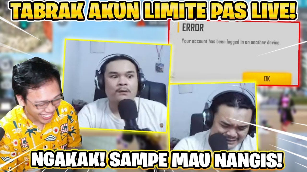 GW TABRAK AKUN LIMIT PAS LIVE! DIKIRA DI HACK!
