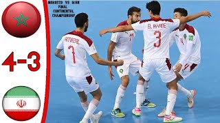 Morocco 4 - 3 Iran - Final Continental Championship - 16/09/2022