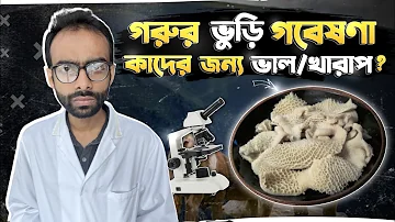 মাইক্রোস্কোপে- ১০০০ গুন বড় করে গরুর ভুড়ি! gorur vuri| Sabbir Ahmed