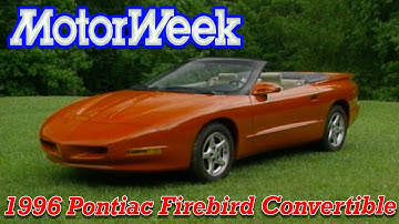 1996 Pontiac Firebird Convertible | Retro Review