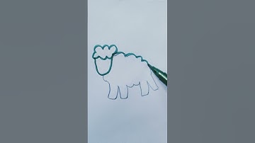 one line draw the entire shape // Is there any answer to this question ⁉️