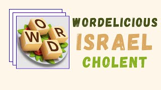 Wordelicious Answers | Israel 4 | Cholent screenshot 5