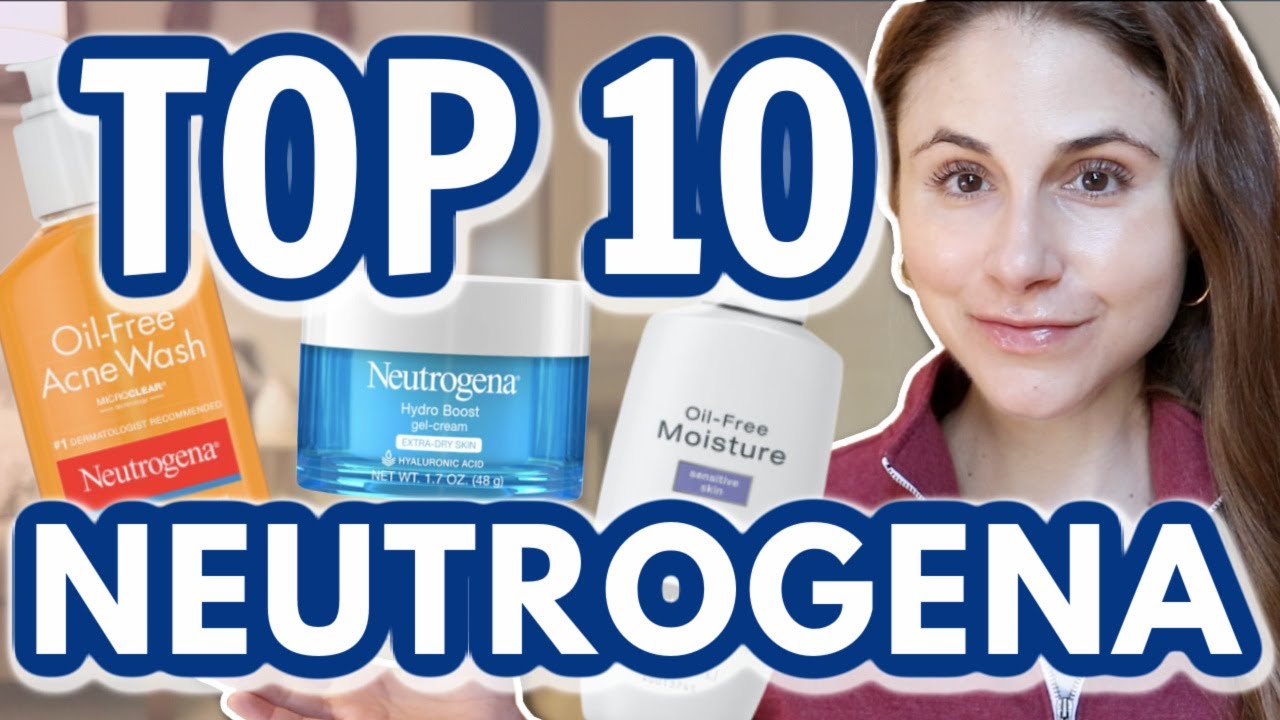 TOP 10 NEUTROGENA skin care products| Dr Dray - YouTube
