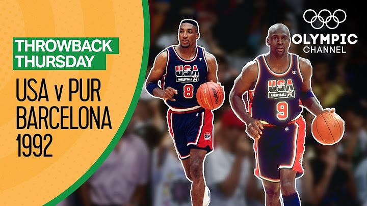 Team USA v Puerto Rico - Basketball Qtr.-Final Barcelona 1992 - Condensed Game | Throwback Thursday