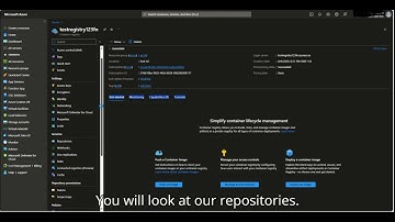 Creating Docker Image in Visual Studio and uploading it to Azure Container Registry